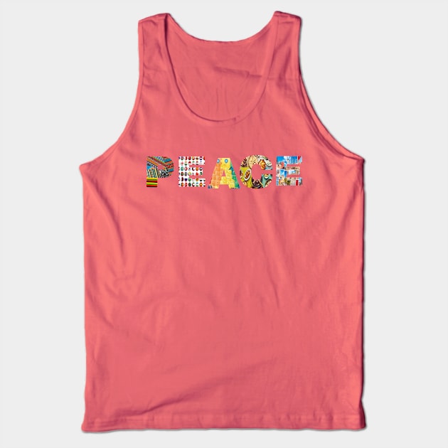 PEACE - Back Tank Top by SubversiveWare